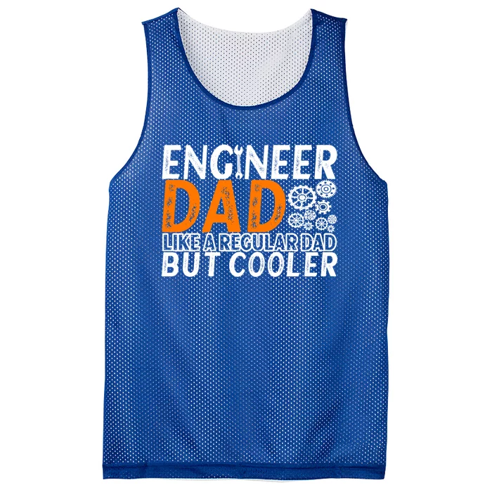 Engineer Dad Engineering Engineers Gift Mesh Reversible Basketball Jersey Tank