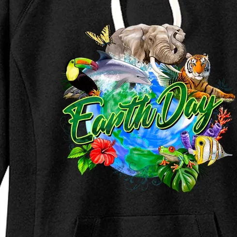 Earth Day Women's Fleece Hoodie