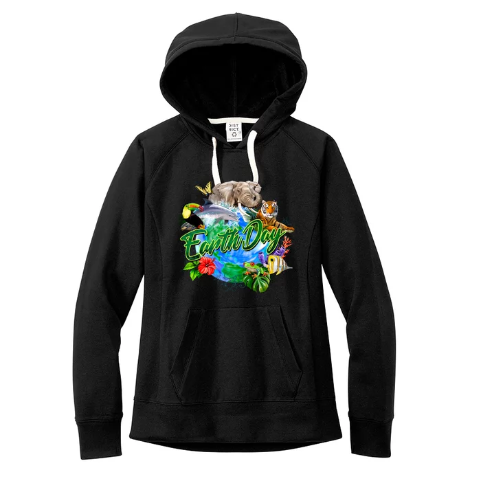 Earth Day Women's Fleece Hoodie