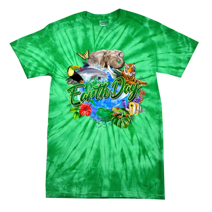 Earth Day Tie-Dye T-Shirt