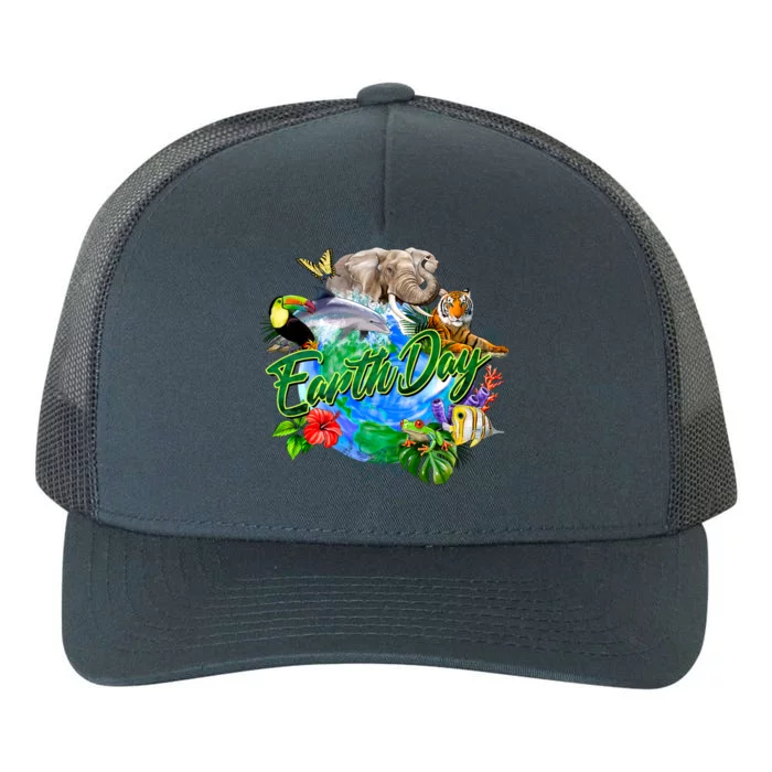 Earth Day Yupoong Adult 5-Panel Trucker Hat