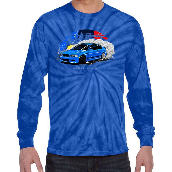 E46 Drifting Tie-Dye Long Sleeve Shirt