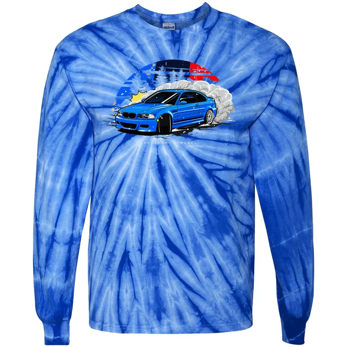 E46 Drifting Tie-Dye Long Sleeve Shirt