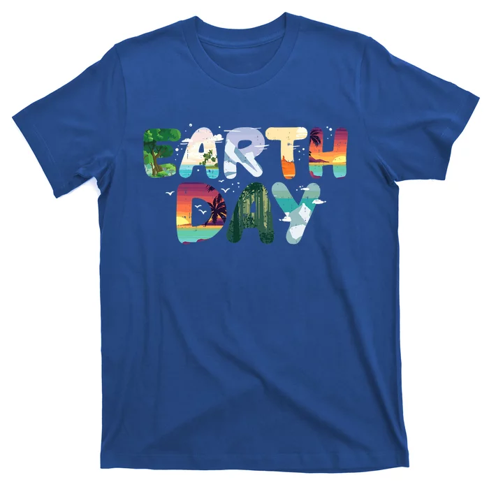 Earth Day Elets Nature Global Warming Gift T-Shirt