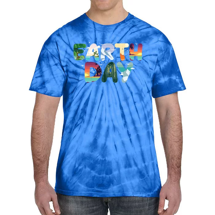 Earth Day Elets Nature Global Warming Gift Tie-Dye T-Shirt