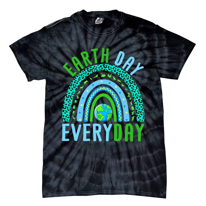 Earth Day Everyday Rainbow Design Earth Day Tie-Dye T-Shirt