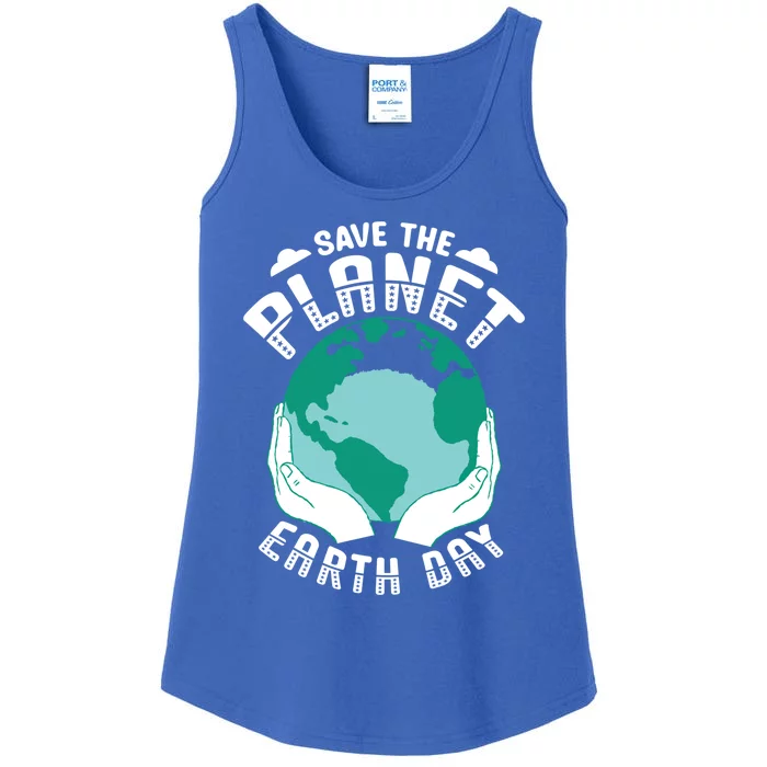 Earth Day Environtalist Nature Lover Recycling Gift Ladies Essential Tank