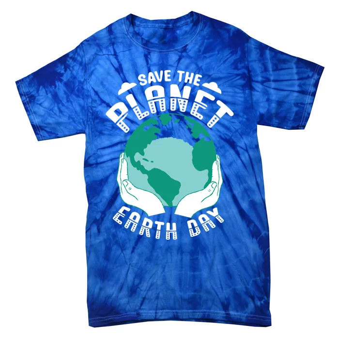 Earth Day Environtalist Nature Lover Recycling Gift Tie-Dye T-Shirt