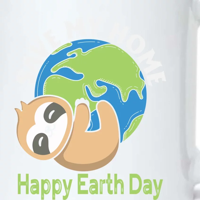 Earth Day Environtalists Cute Sloth Nature Lover Gift Black Color Changing Mug