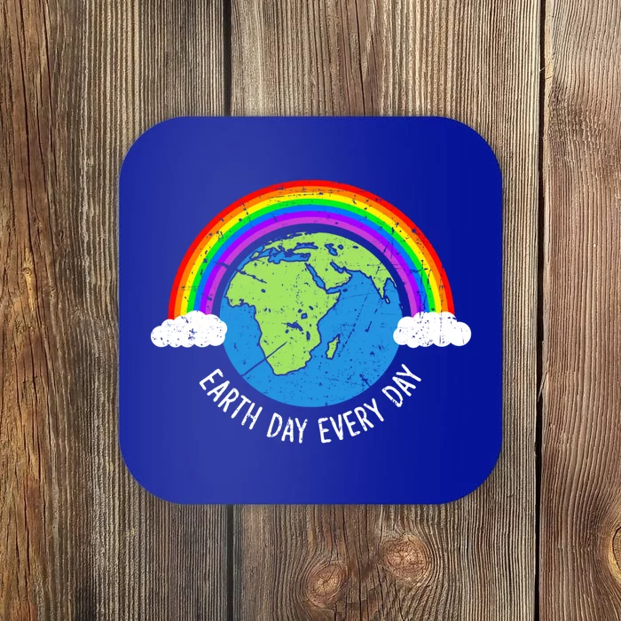 Earth Day Every Day Environt Save Nature Awareness Gift Coaster