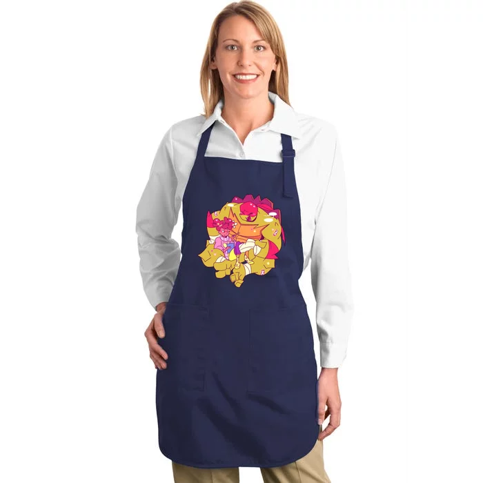 Eldest Duo Full-Length Apron With Pocket