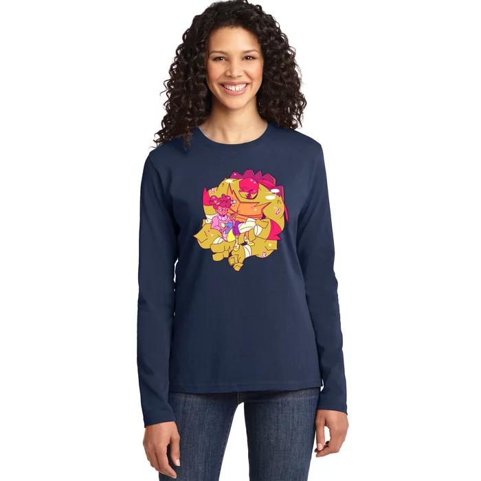 Eldest Duo Ladies Long Sleeve Shirt