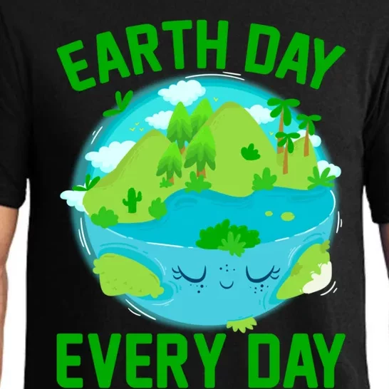 Earth Day Everyday Rainbow There Is No Planet B Meaningful Gift Pajama Set