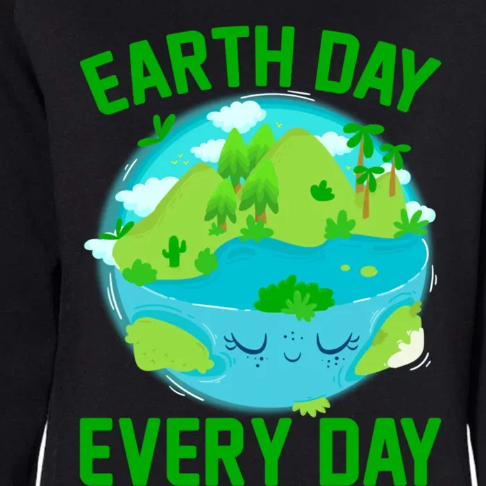 Earth Day Everyday Rainbow There Is No Planet B Meaningful Gift Womens California Wash Sweatshirt