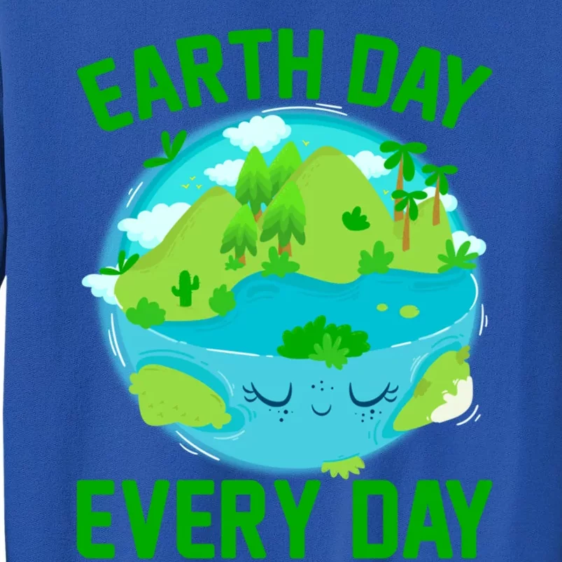 Earth Day Everyday Rainbow There Is No Planet B Meaningful Gift Sweatshirt