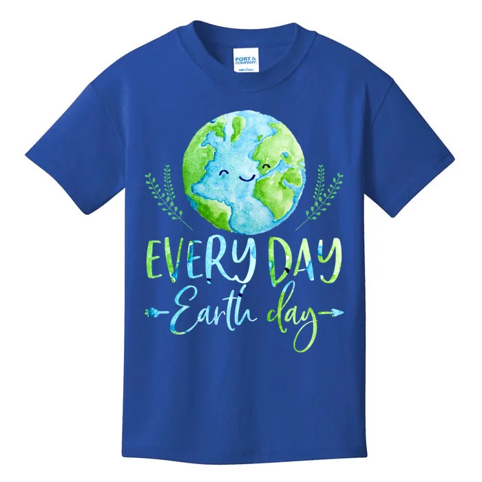 Earth Day Every Day Nature Meaningful Gift Kids T-Shirt