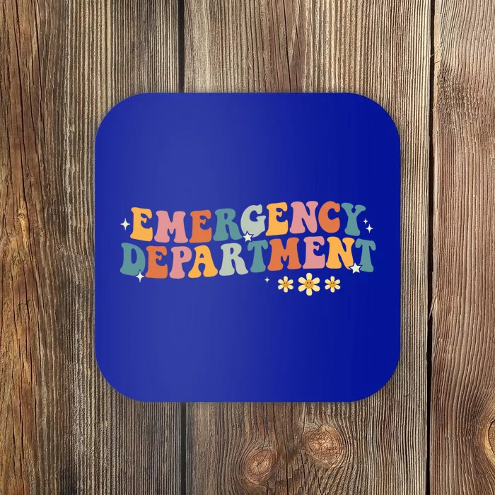 Emergency Departt Emergency Nurse Healthcare Nursing Great Gift Coaster