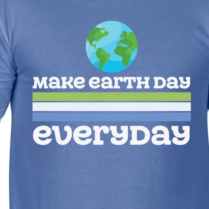 Earth Day Every Day Rainbow Make The Earth Green Again Cool Gift Comfort Colors T-Shirt