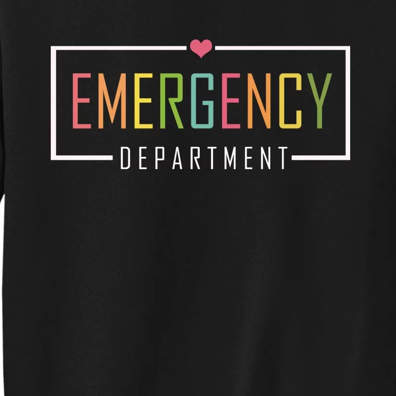 Emergency Department Er Nurse Sweatshirt