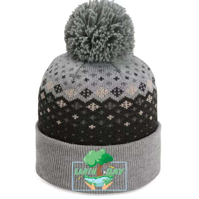 Earth Day Everyday Mother Nature Environtal Awareness Gift The Baniff Cuffed Pom Beanie