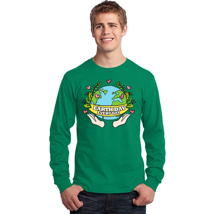 Earth Day Everyday Awareness Long Sleeve Shirt