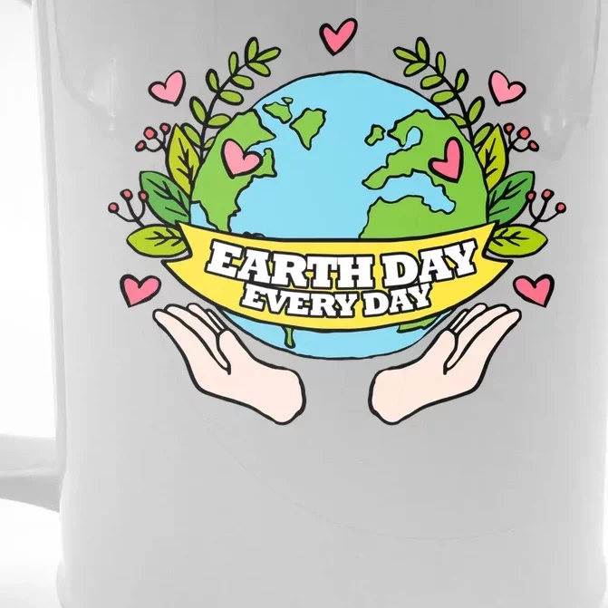 Earth Day Everyday Awareness Front & Back Beer Stein