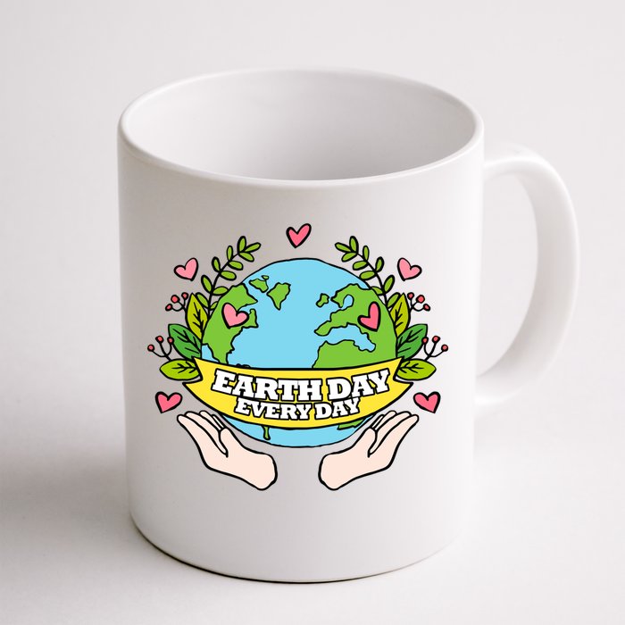 Earth Day Everyday Awareness Front & Back Coffee Mug