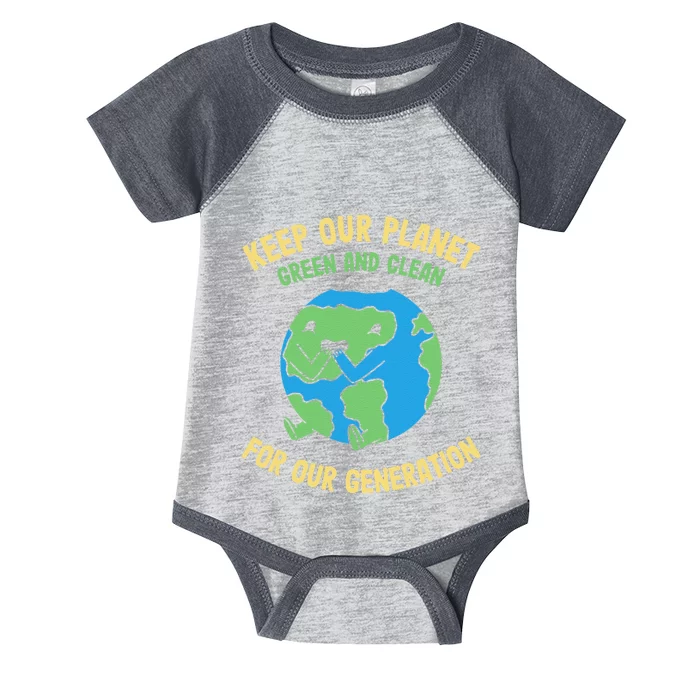 Earth Day Environment Anniversary Decoration Infant Baby Jersey Bodysuit