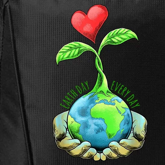 Earth Day Everyday Nature Heart City Backpack