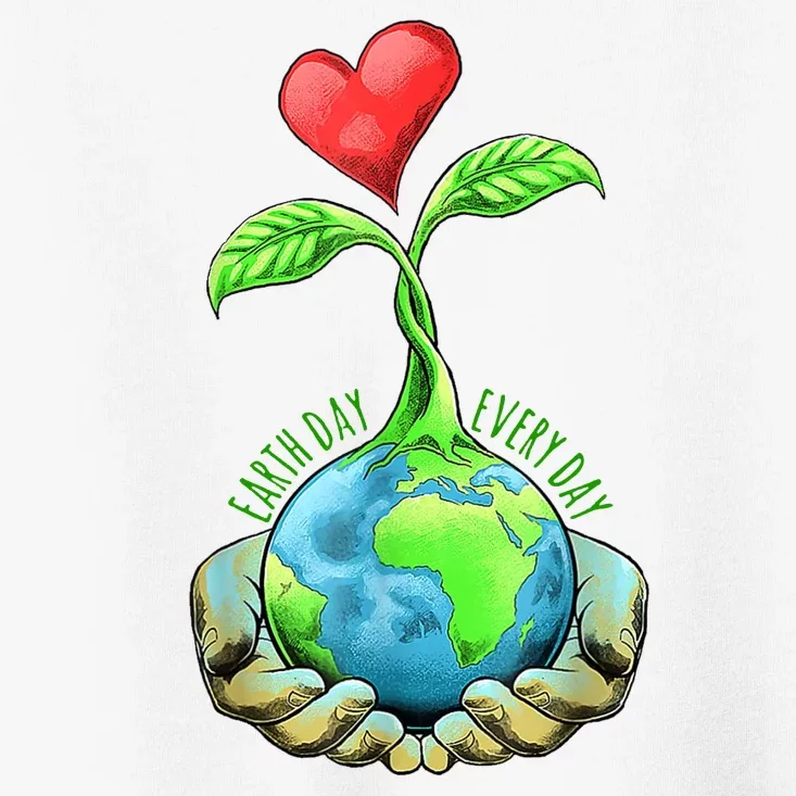 Earth Day Everyday Nature Heart Toddler T-Shirt