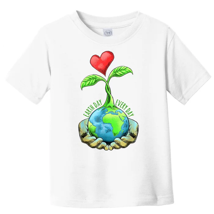 Earth Day Everyday Nature Heart Toddler T-Shirt