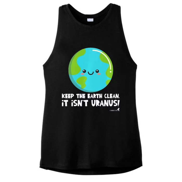 Earth Day Environment Pollution Ecology Ladies Tri-Blend Wicking Tank