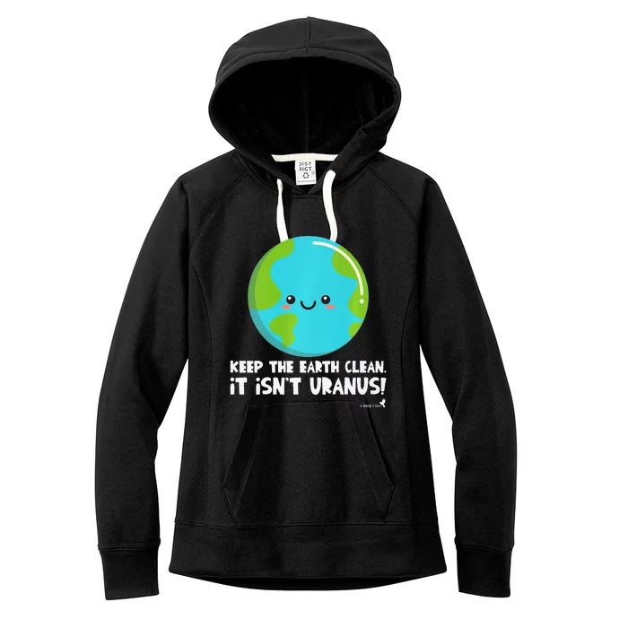 Earth Day Environment Pollution Ecology Women's Fleece Hoodie