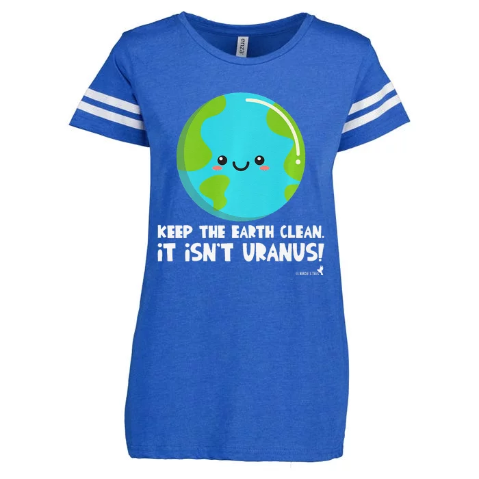 Earth Day Environment Pollution Ecology Enza Ladies Jersey Football T-Shirt