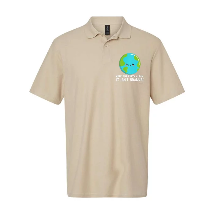 Earth Day Environment Pollution Ecology Softstyle Adult Sport Polo