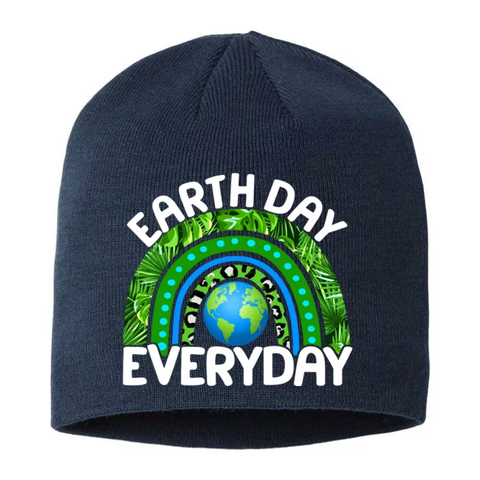 Earth Day Everyday Nature Rainbow 8 1/2in Sustainable Knit Beanie