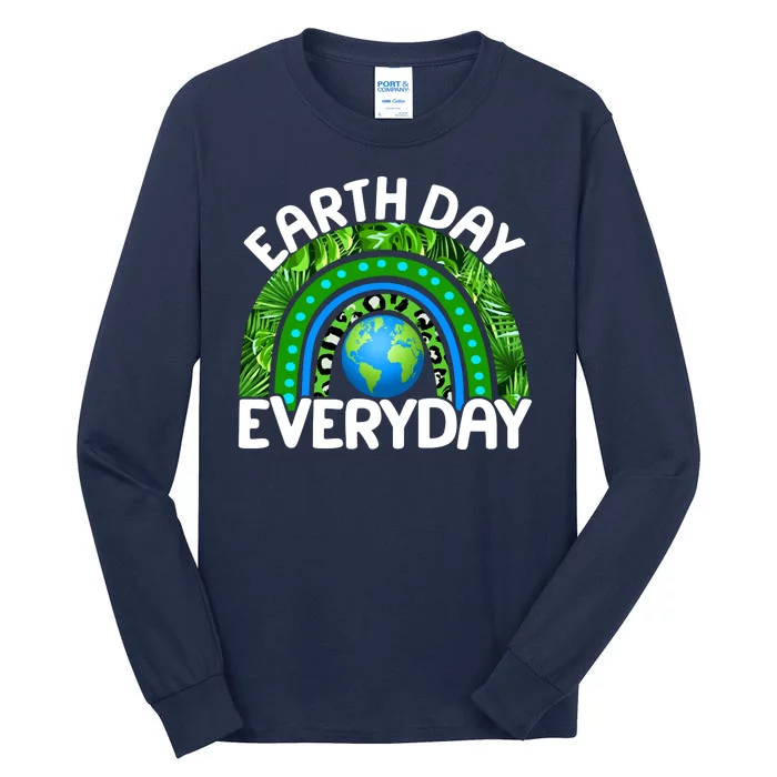 Earth Day Everyday Nature Rainbow Tall Long Sleeve T-Shirt