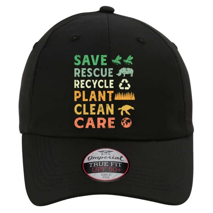 Earth Day Ecofriendly Message The Original Performance Cap