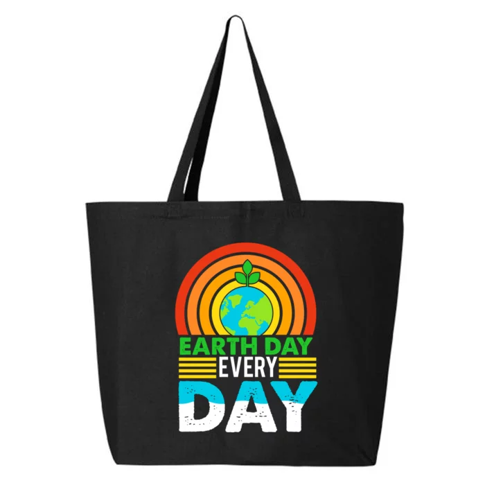 Earth Day Everyday Eco Awareness 25L Jumbo Tote