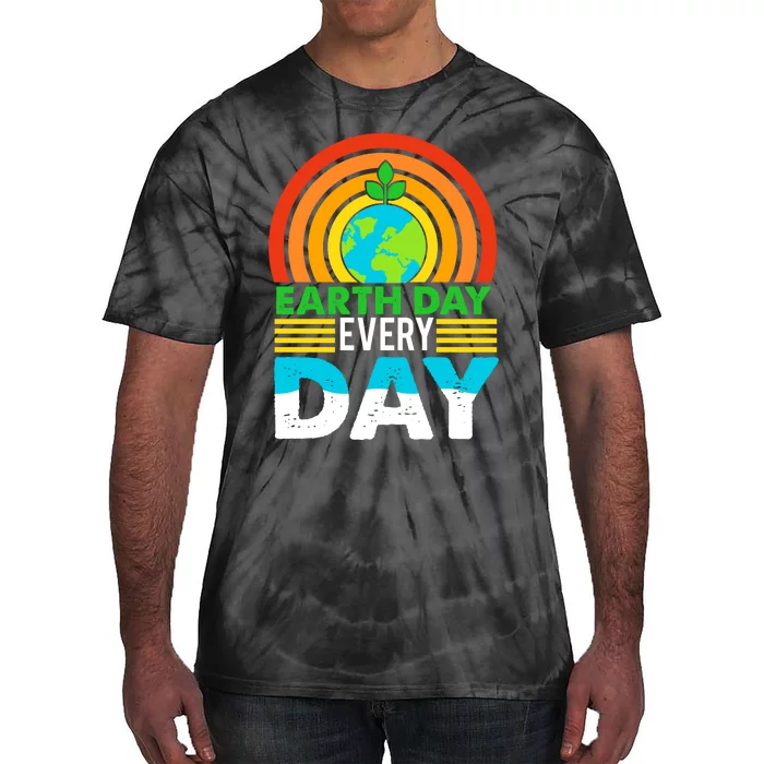 Earth Day Everyday Eco Awareness Tie-Dye T-Shirt