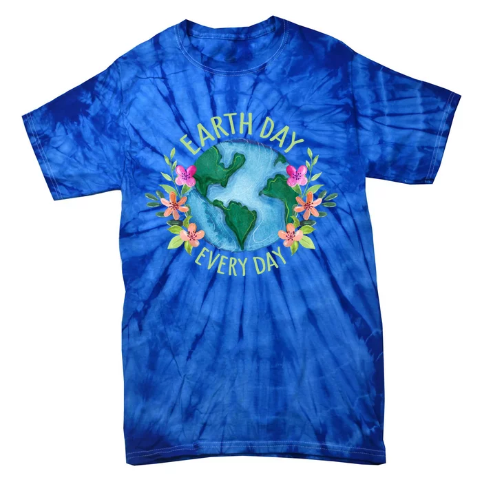 Earth Day Everyday Save The Planet Mother Earth Environt Gift Tie-Dye T-Shirt