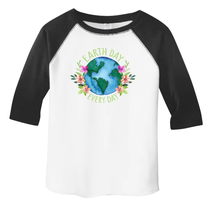 Earth Day Everyday Save The Planet Mother Earth Environt Gift Toddler Fine Jersey T-Shirt