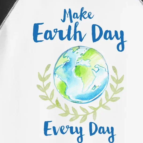 Earth Day Every Day Climate Change Planet Environmentalist Gift Toddler Fine Jersey T-Shirt