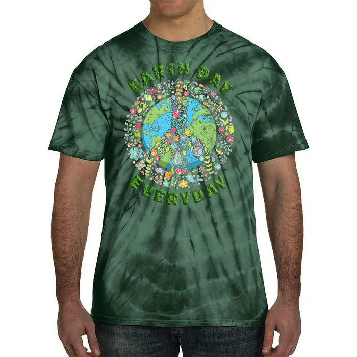 Earth Day Every Day Aesthetic Earth Day Tie-Dye T-Shirt