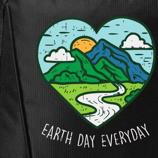 Earth Day Everyday April 22nd Environmentalist Gift City Backpack