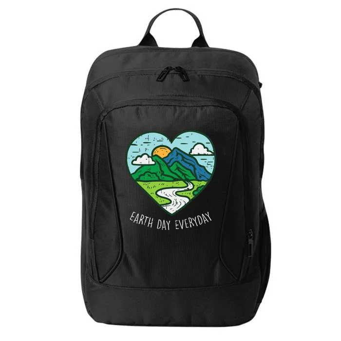 Earth Day Everyday April 22nd Environmentalist Gift City Backpack