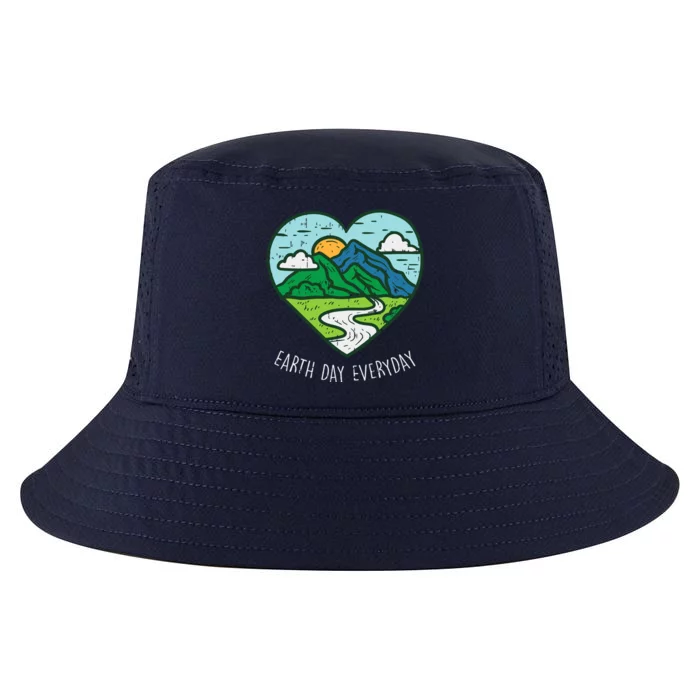 Earth Day Everyday April 22nd Environmentalist Gift Cool Comfort Performance Bucket Hat