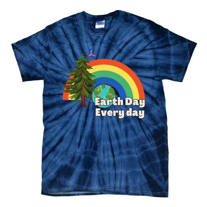 Earth Day Every Day Cute Earth Day Tie-Dye T-Shirt