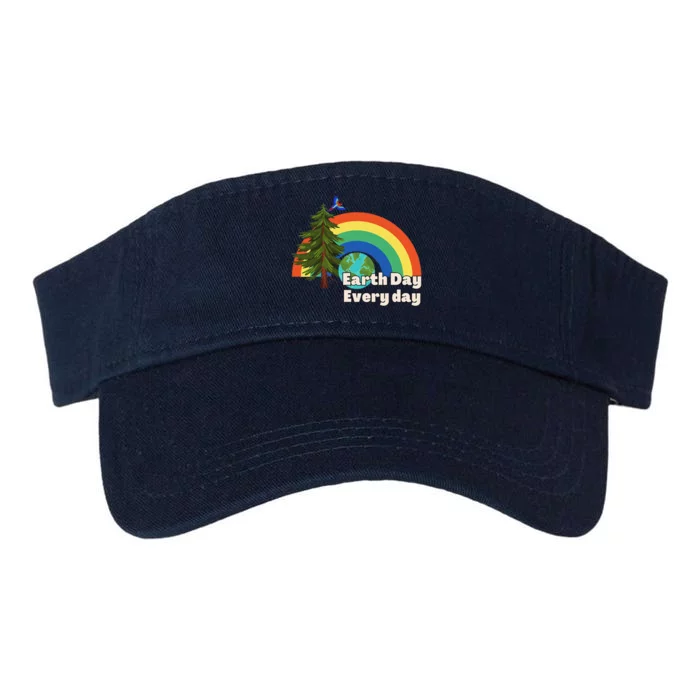 Earth Day Every Day Cute Earth Day Valucap Bio-Washed Visor