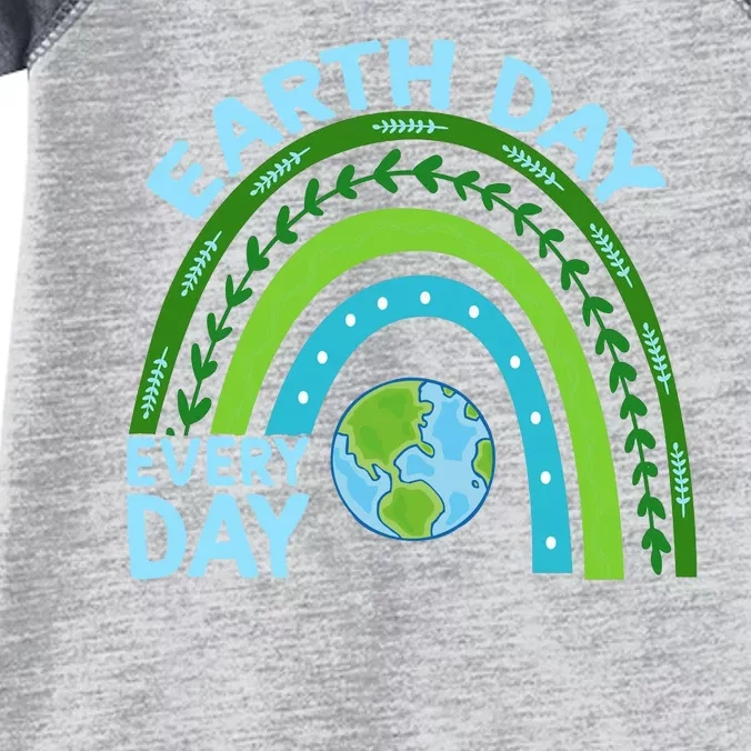 Earth Day Everyday Rainbow Infant Baby Jersey Bodysuit